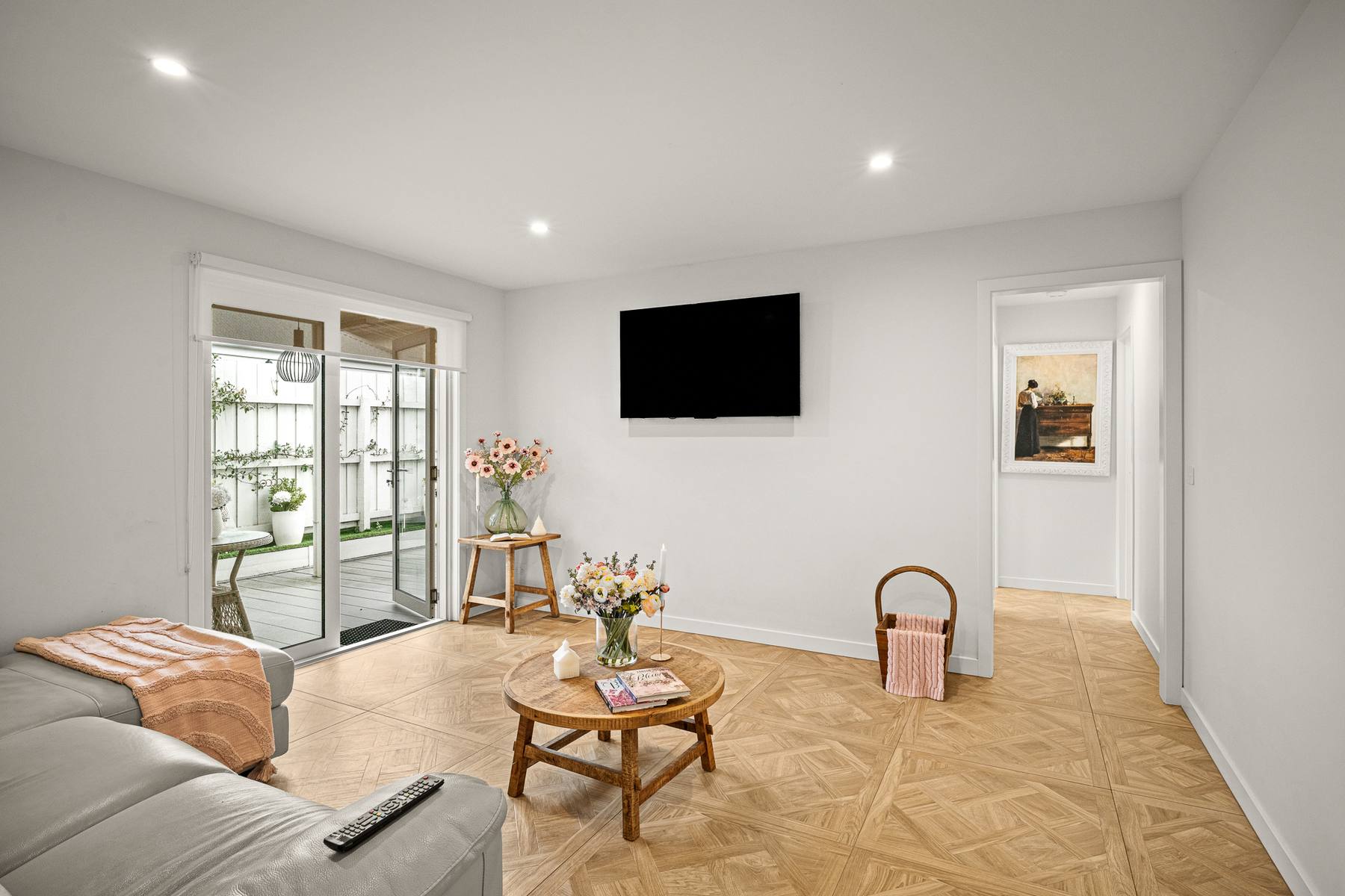 Living room with a view
